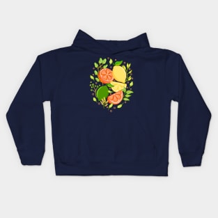 Orange Lemon Lime Kids Hoodie